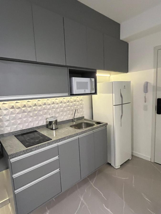 Gray One - Apto Novo, Moderno, Varanda, Poucos Passos Da Estacao Luz São Paulo Eksteriør billede